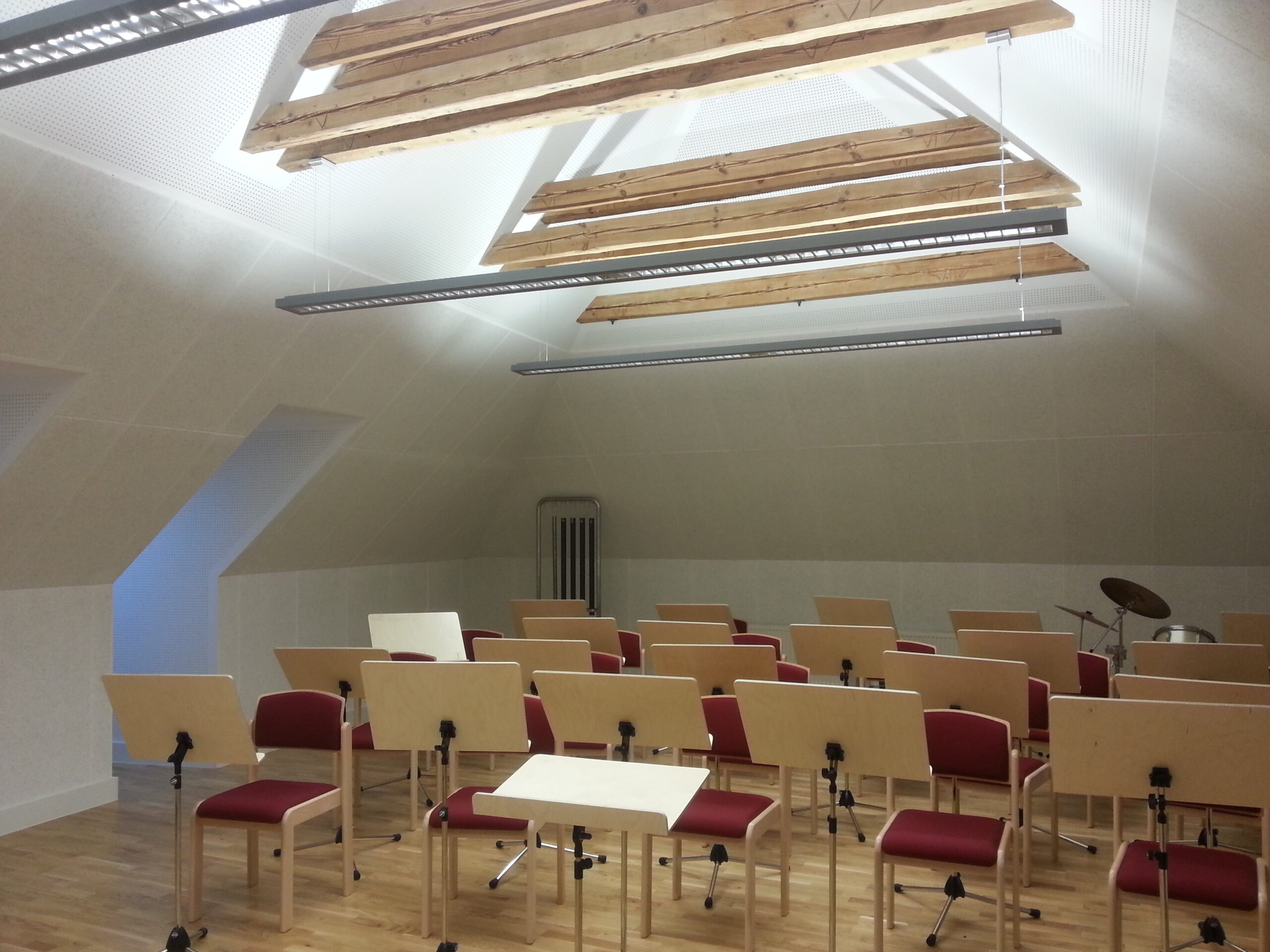 Akustiklösungen Dachgeschoss